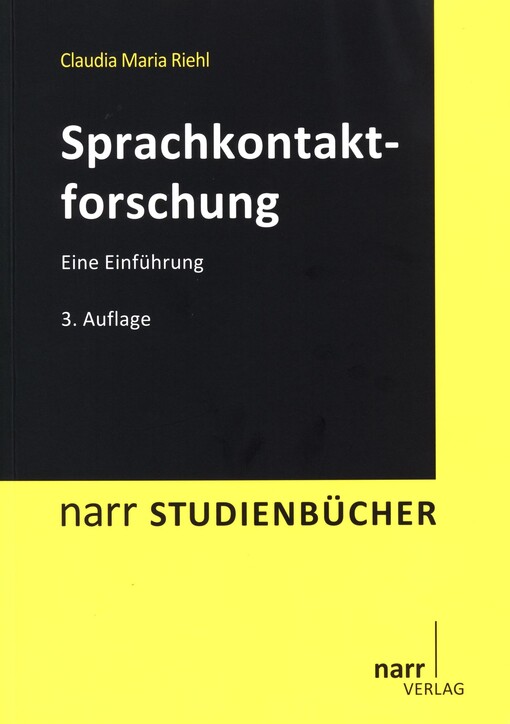 Sprachkontaktforschung :eine Einführung