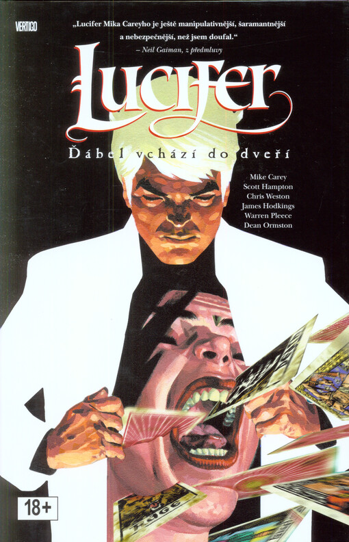 Lucifer Ďábel vchází do dveří
