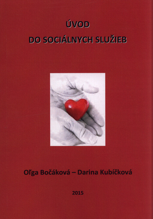 Úvod do sociálnych služieb : vysokoškolská učebnica