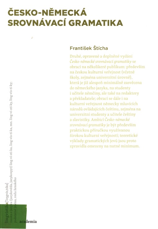 Česko-německá srovnávací gramatika