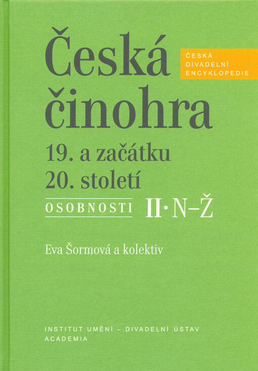 Česká činohra 19. a začátku 20. století