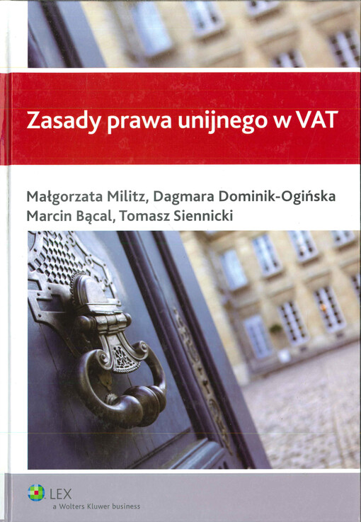 Zasady prawa unijnego w VAT