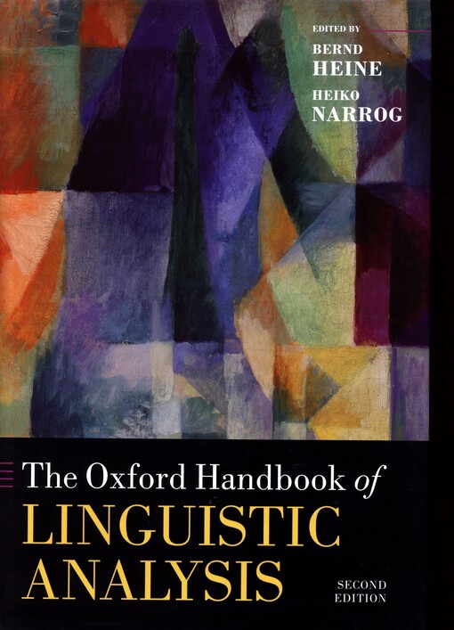 The Oxford handbook of linguistic analysis