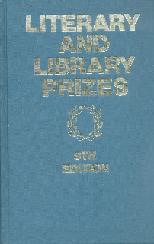 Literary and library prizes