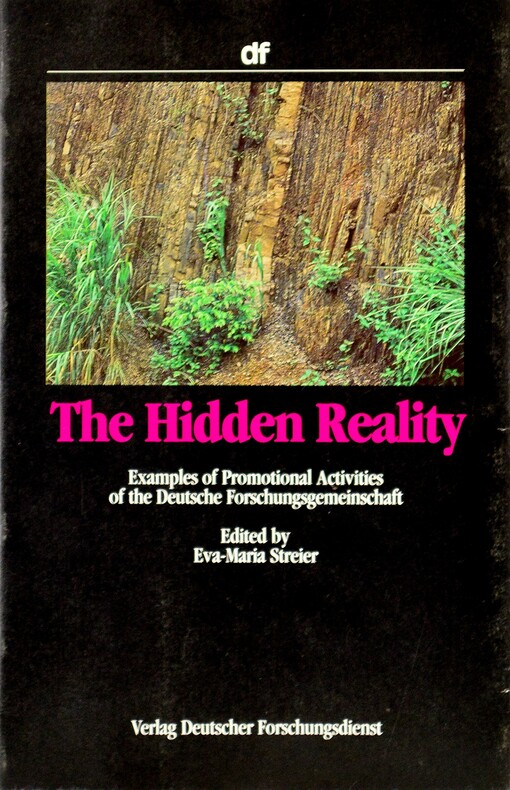 The hidden reality : examples of promotional activities of the Deutsche Forschungsgemeinschaft