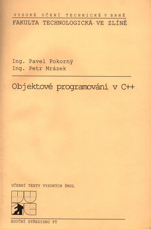 Objektové programování v C++
