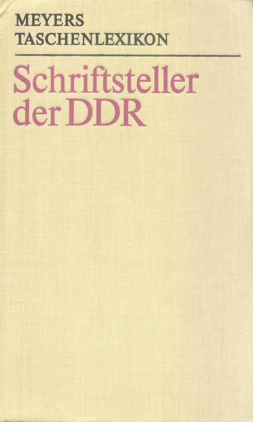Schriftsteller der DDR