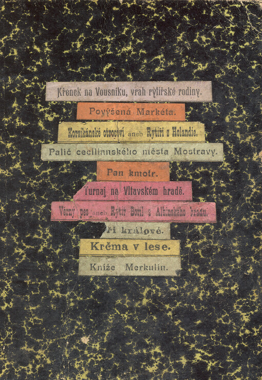 Křenek na Vousníku, zhoubce rytířské rodiny : činohra ve třech jednáních