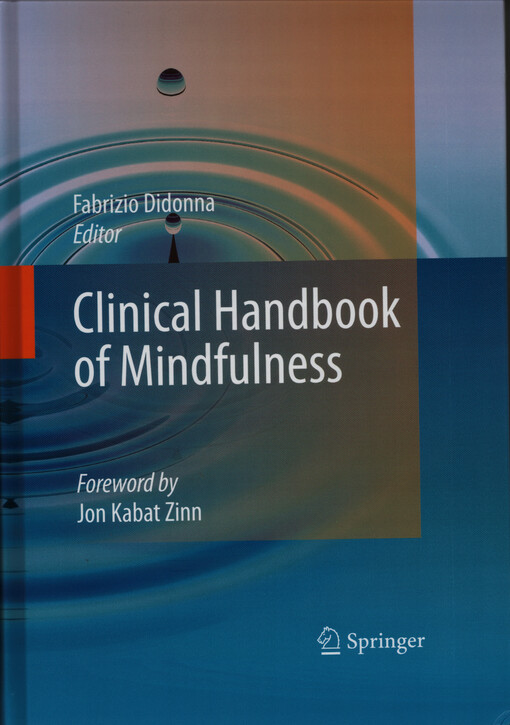 Clinical handbook of mindfulness