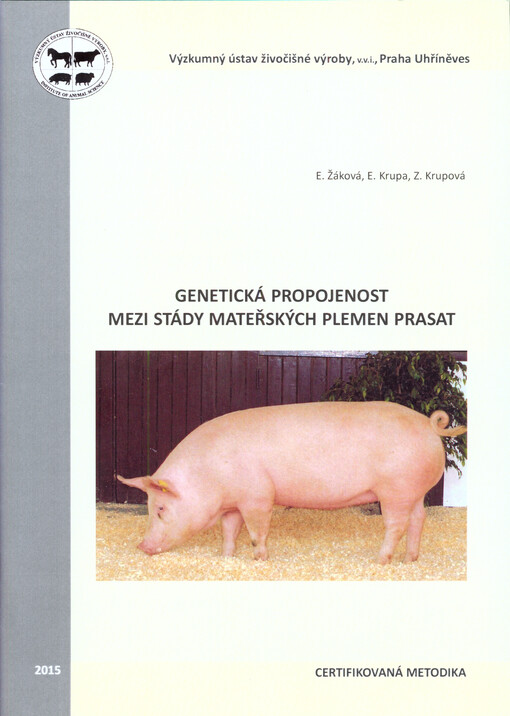 Genetická propojenost mezi stády mateřských plemen prasat