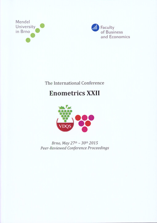 Enometrics XXII