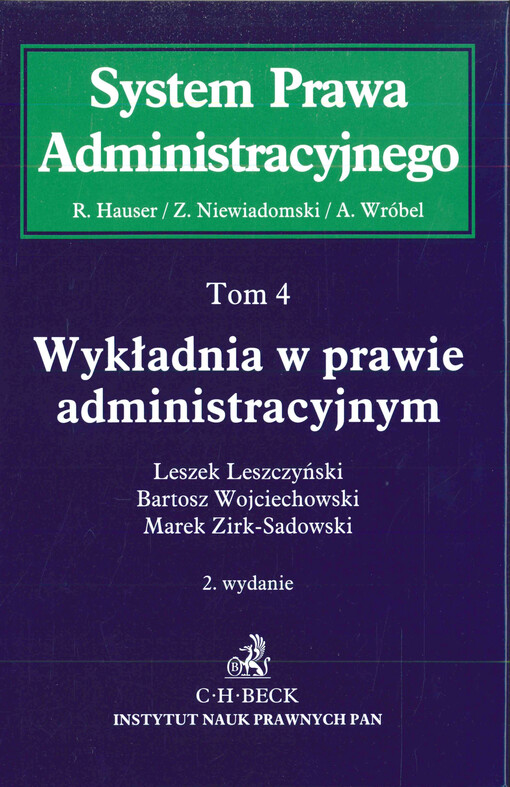 Wykładnia w prawie administracyjnym