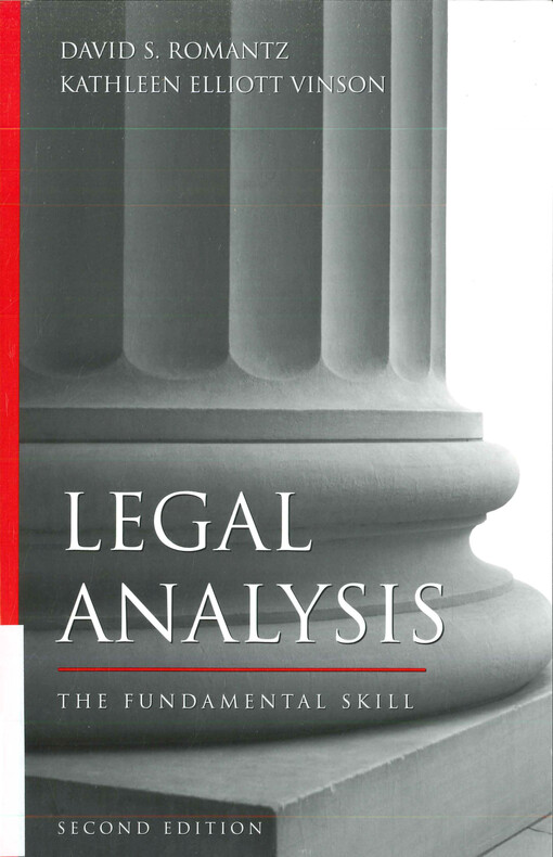 Legal analysis :the fundamental skill