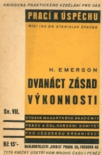 Dvanáct zásad výkonnosti.