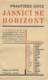 Jasnící se horizont :průhledy a podobizny