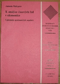 K analýze časových řad v ekonomice :Uplatnění systémových aspektů