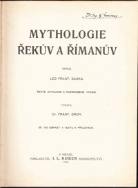 Mythologie Řekův a Římanův