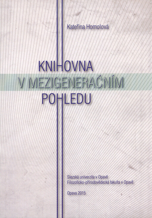 Knihovna v mezigeneračním pohledu