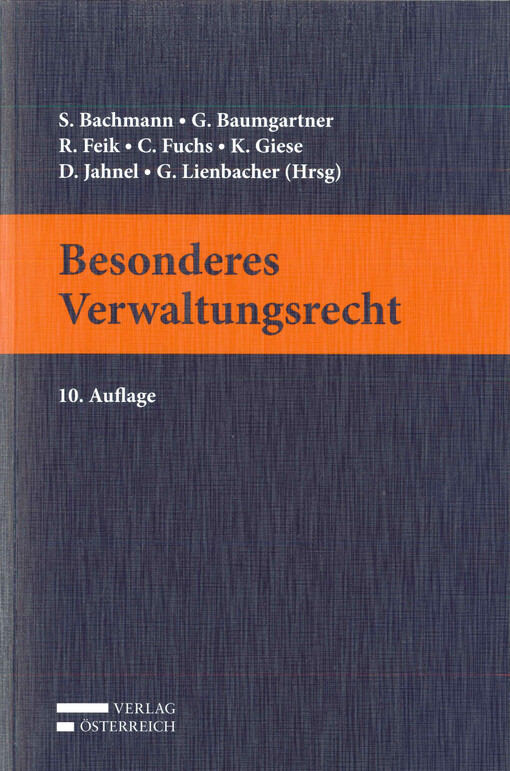 Besonderes Verwaltungsrecht