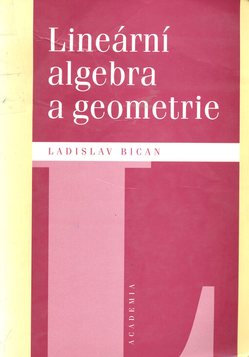 Lineární algebra a geometrie