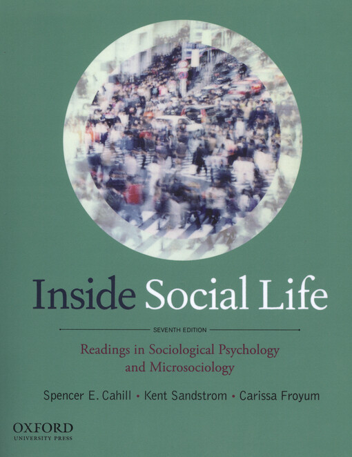 Inside social life : readings in sociological psychology and microsociology