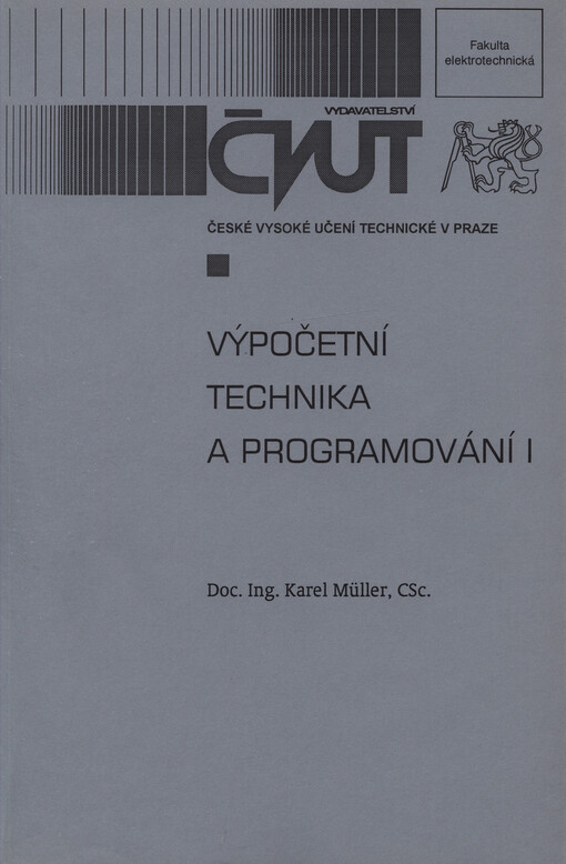 Výpočetní technika a programování I