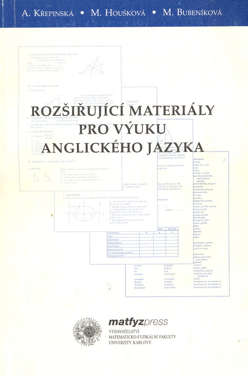 Rozšiřující materiály pro výuku anglického jazyka