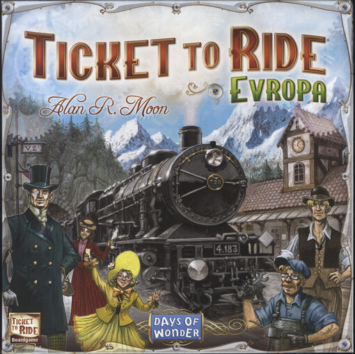 Ticket to Ride : vlakové dobrodružství pokračuje : Evropa