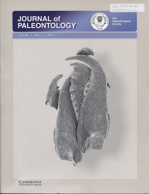 Journal of paleontology.