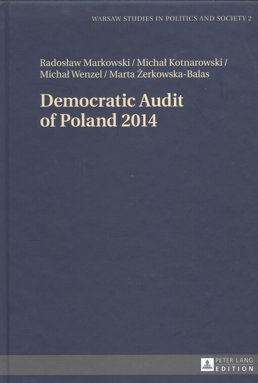 Democratic audit of Poland 2014