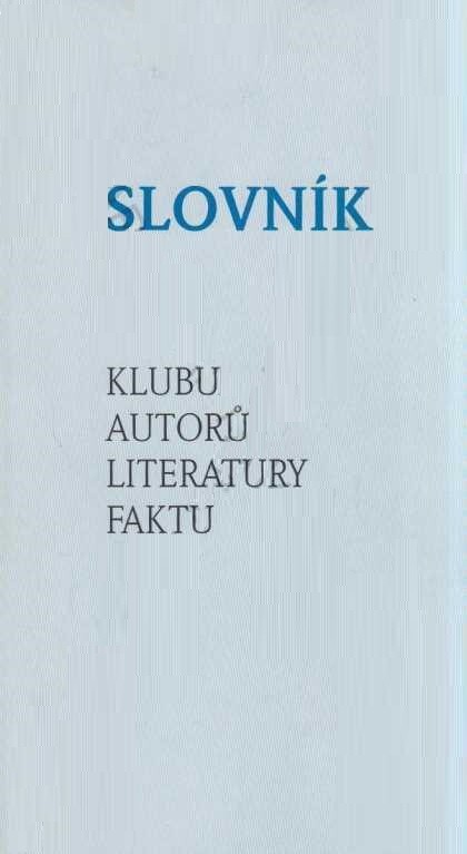 Slovník Klubu autorů literatury faktu