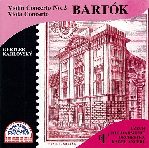 Concerto for violin and orchestra no. 2, Sz 112 Concerto for viola and orchestra, Sz 120