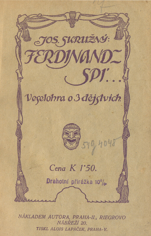 Ferdinand spí : veselohra o 3 dějstvích