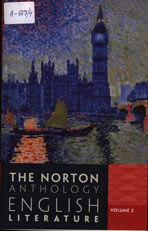 The Norton anthology of English literature