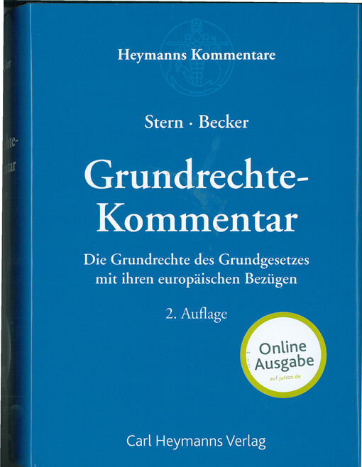 Grundrechte-Kommentar : 