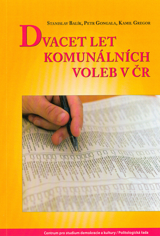 Dvacet let komunálních voleb v ČR