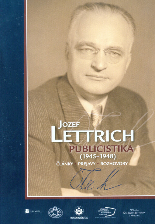 Jozef Lettrich : publicistika (1945-1948) : články, prejavy, rozhovory