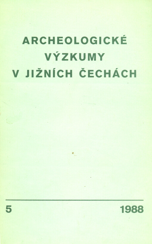 Archeologické výzkumy v jižních Čechách