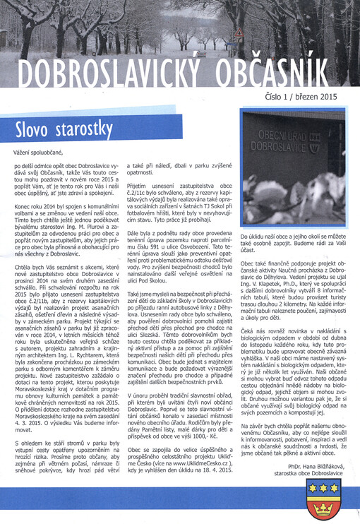 Dobroslavický občasník