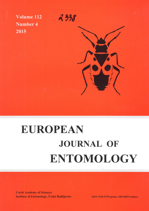 European journal of entomology
