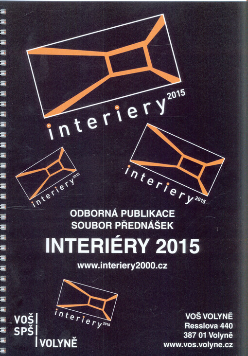 Interiéry ... :odborná publikace : soubor přednášek