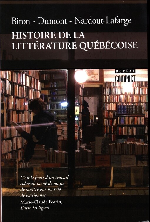 Histoire de la littérature québécoise