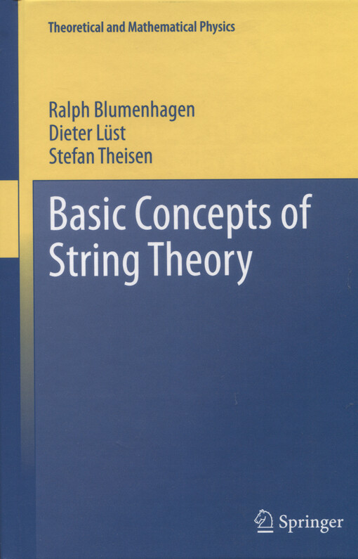 Basic concepts of string theory