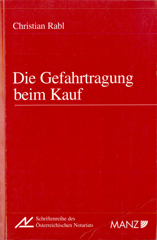 Die Gefahrtragung beim Kauf