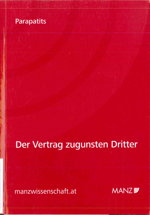 Der Vertrag zugunsten Dritter