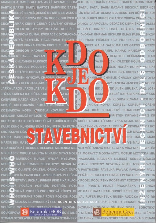 Kdo je kdo ve stavebnictví