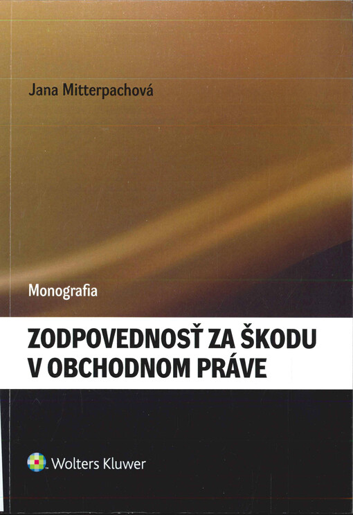 Zodpovednosť za škodu v obchodnom práve