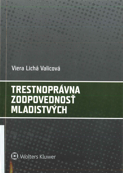 Trestnoprávna zodpovednosť mladistvých