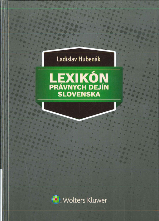 Lexikón právnych dejín Slovenska