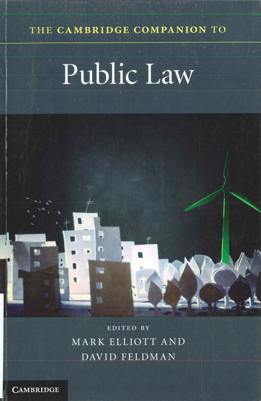 The Cambridge companion to public law